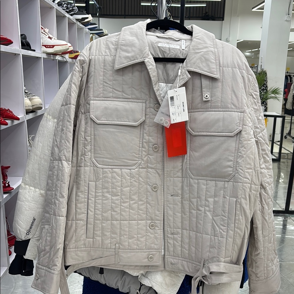 Helmut Lang Warm Mist Quilted Jacket